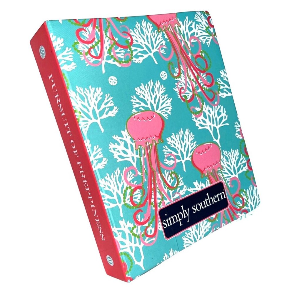 Simply Southern Notebook Journal Jellyfish Pursuit Preppiness Record Planner